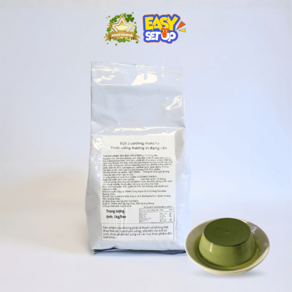 Bột Pudding Matcha Lucky VN Star [1KG]